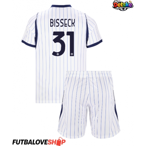 Dres Inter Milan Yann Bisseck #31 Preč pre deti 2026-27 Krátky Rukáv (+ trenírky)